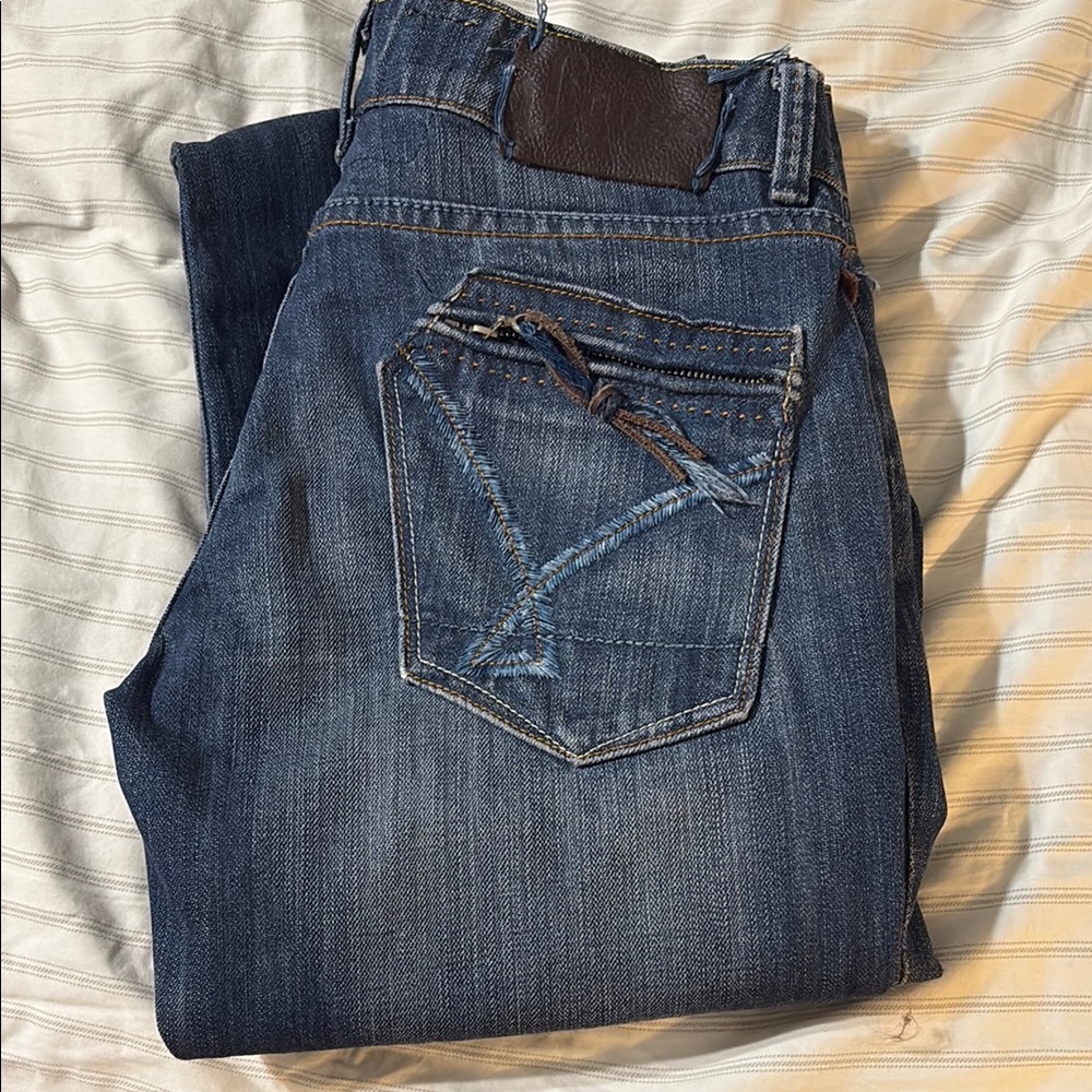 Vigoss Studio Women's Blue Boot Cut Jeans